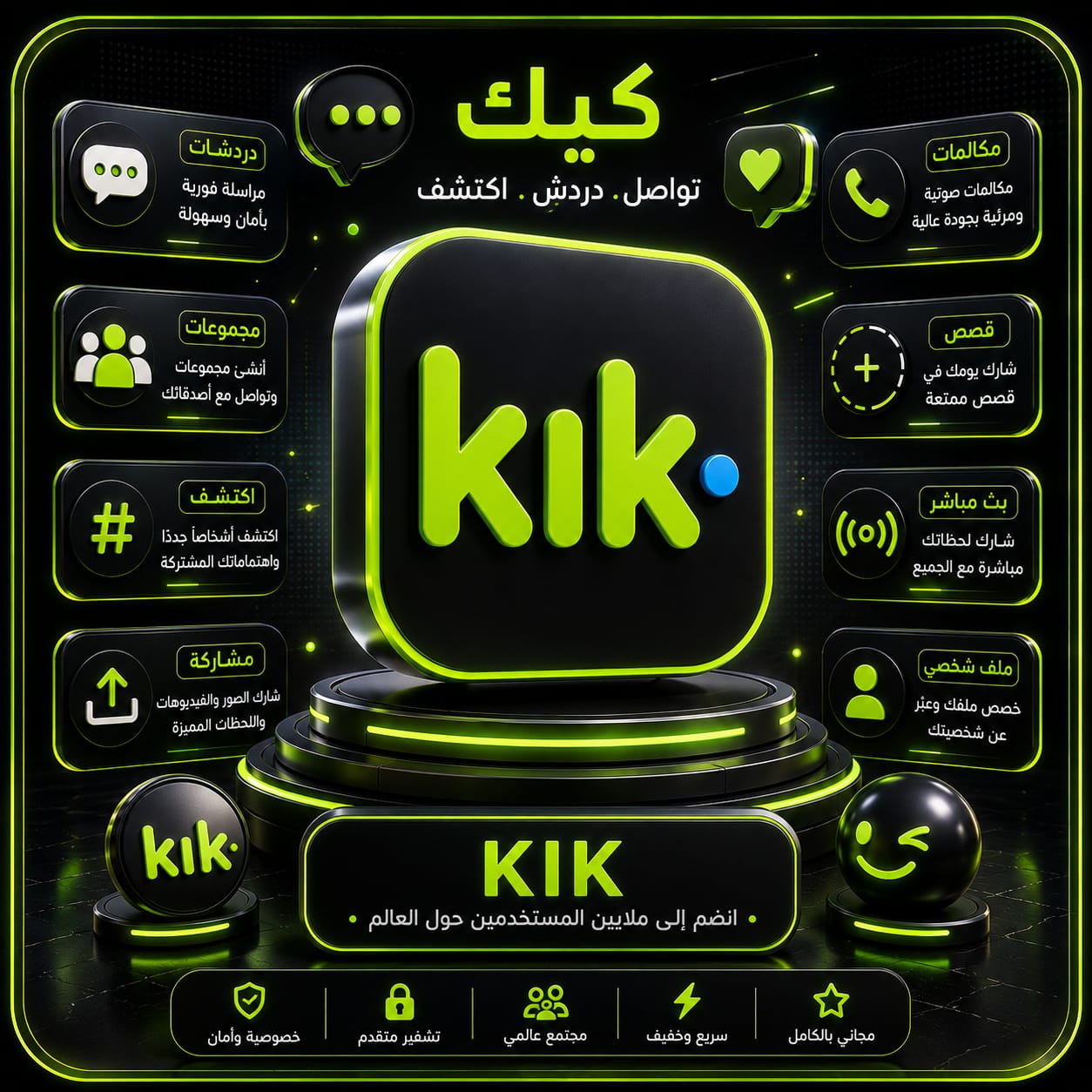خدمات كيك